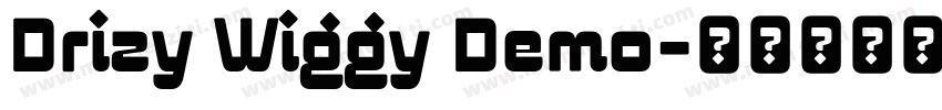 Drizy Wiggy Demo字体转换